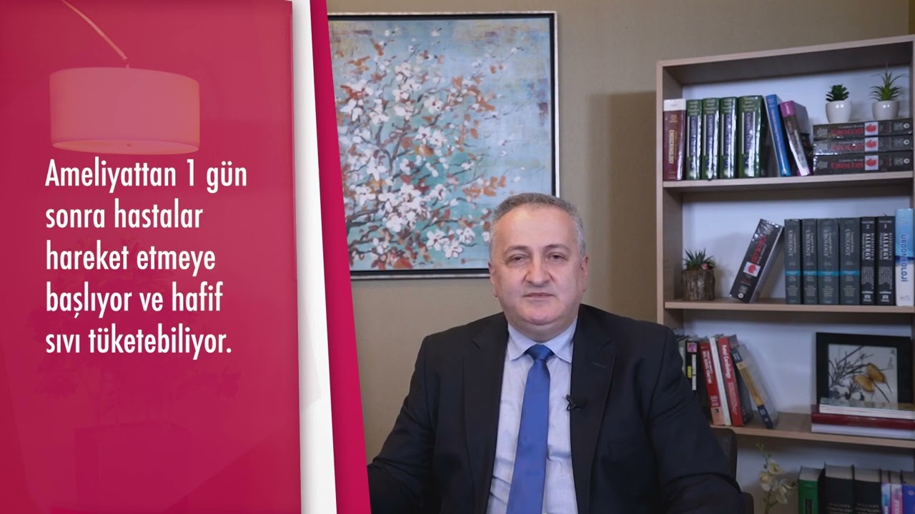 Robotik cerrahi ile yapay mesane yapımı öncesi nelere dikkat edilmelidir   Prof  Dr  Ali Fuat Atmaca