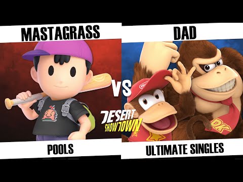 Desert Showdown 1 | Winners R1 Pools - Mastagrass (Ness) Vs. Dad (Diddy Kong, Donkey Kong)