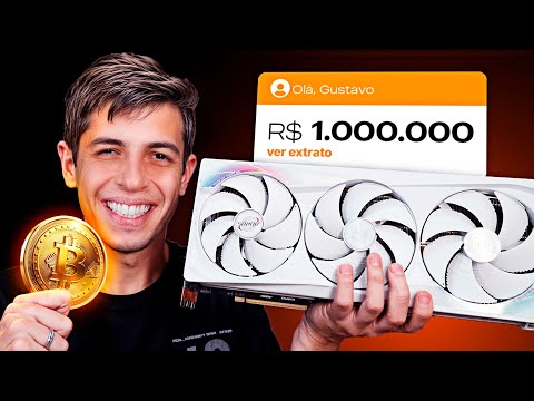 MINEREI BITCOIN COM A RTX 5090. QUANTOS REAIS GANHEI?