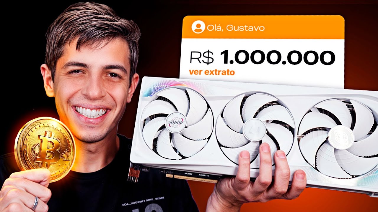 MINEREI BITCOIN COM A RTX 5090. QUANTOS REAIS GANHEI?
