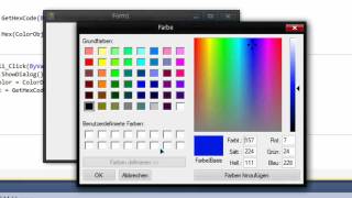 Visual Basic Tutorial #6 - Farben in Hex-Code umwandeln | German HD