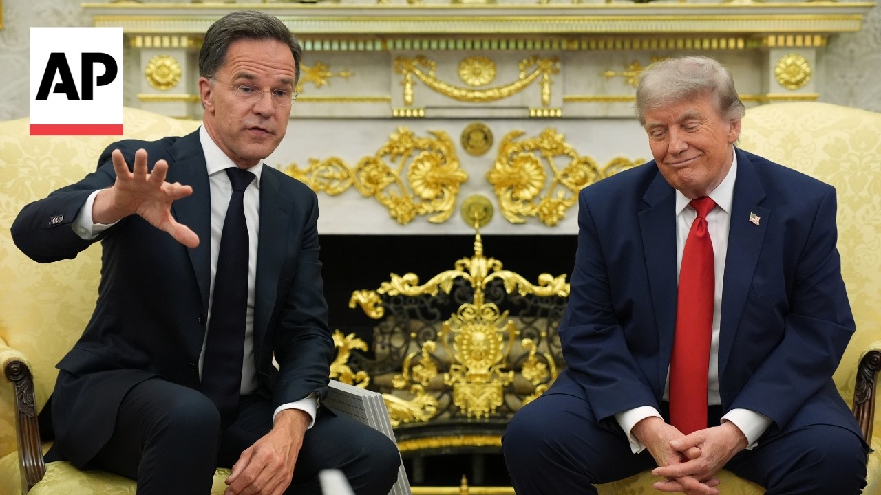 Video | Rutte praises Trump's actions on Iran and insists NATO allies are with him
