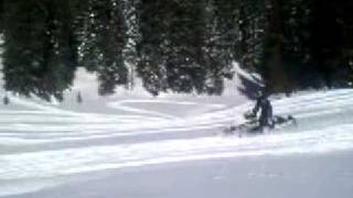preview picture of video 'grand mesa snowmobile riding'