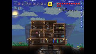 Terraria無言プレイ　３(三体目のボス狙い)