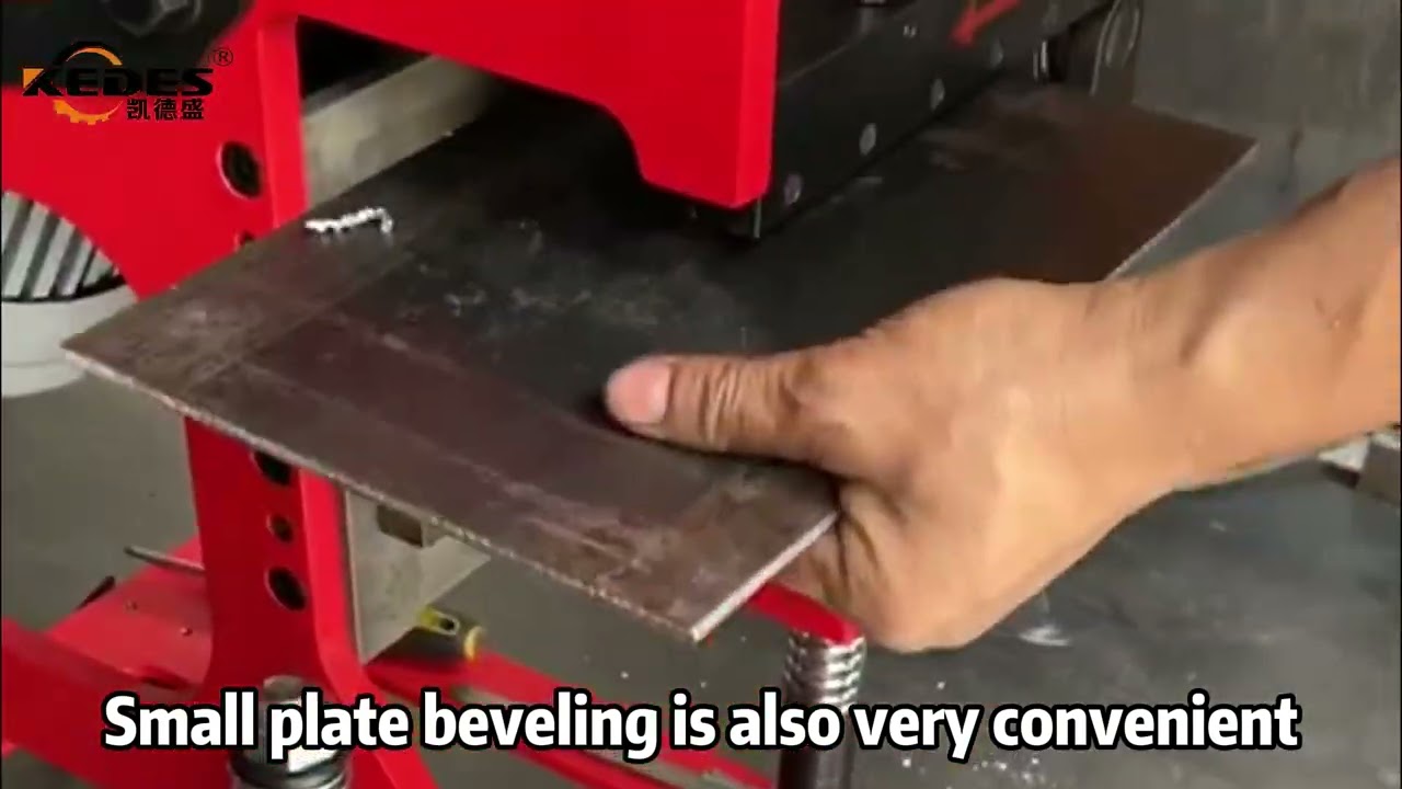 KBM Rolling Shear Beveler Demo