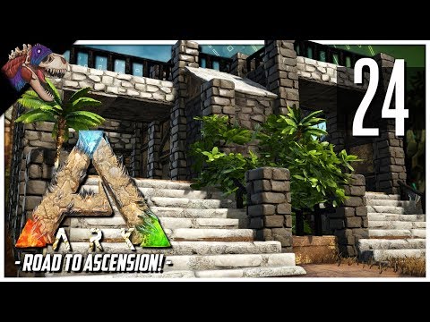Building The REX Pen & Breeding / Hatchery Building! - ARK: Road To Ascension [S2-24]