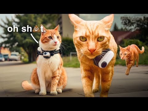 My Cat Investigated ORANGE CAT TOWN?!