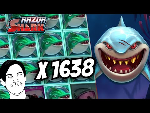 BIG WIN ON RAZOR SHARK SLOT!