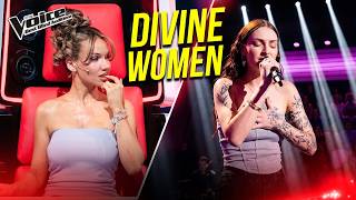 DIVINE FEMALE Voices... 10 Times Women TOTALLY Took Over! | The Voice [4K]