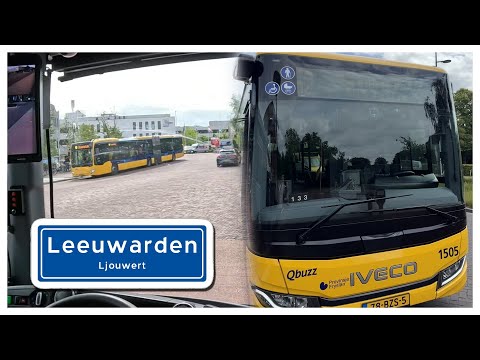 Qbuzz FRL Lijn 62 - Buitenpost Bstn - Leeuwarden Bstn via Kollum en NHL Stenden