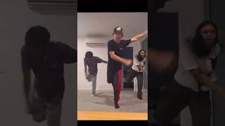 Mk, Malachi and sway dancing to place to be #zombies4 #malachibarton #mekonnenknife #swaybhatia