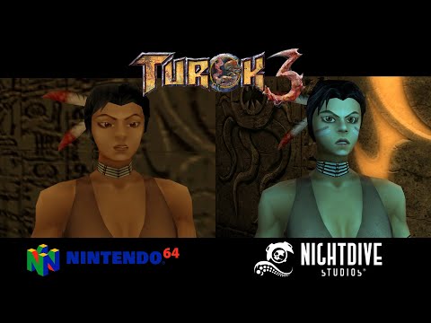 Turok 3 Shadow of Oblivion - Remastered Cutscenes Comparison