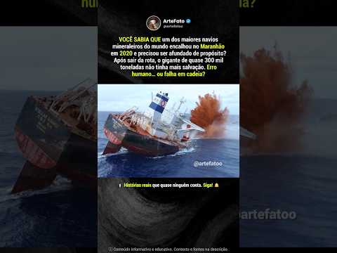 DESASTRE MARÍTIMO NO BRASIL