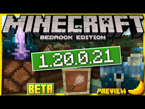 Skippy 6 Gaming - 1.20.0.21 BETA OUT NOW! ⚒️ Sculk Family & Sign Changes  🍌 Minecraft Bedrock Preview ✅Changelog