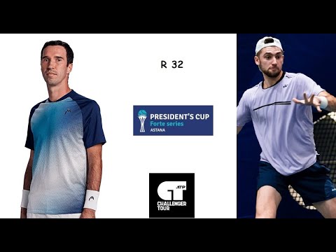 Mikhail Kukushkin vs Evgenii Tiurnev | Challenger Astana R32