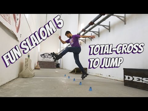 FUN SLALOM MOVE - MDL LVL - TOTAL CROSS TO JUMP - 5