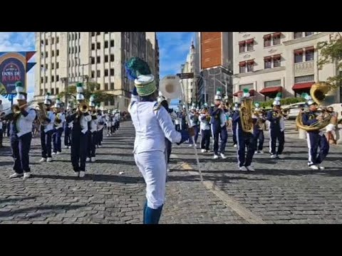 Banda Marcial BANEMA no Desfile 2 de Julho em Salvador -BA 2025