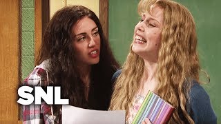 Poetry Class with Miley Cyrus - SNL