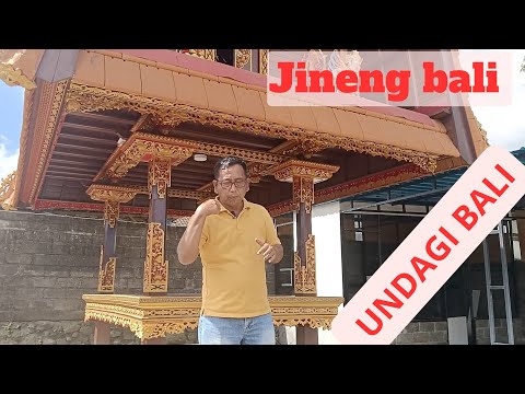 penjelasan JINENG BALI  lumbung bali glebeg oleh undagi bali sesuai sikut bali asta kosala kosali