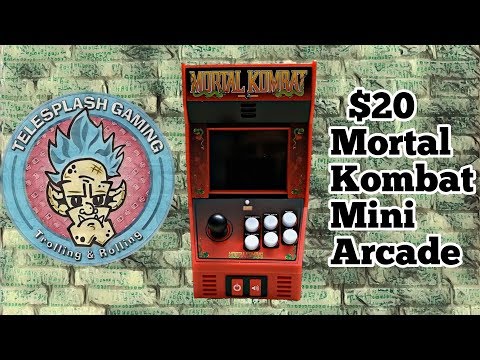 Mini Mortal Kombat Arcade Review and Unboxing - Basic Fun Arcade