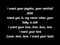 Lady Gaga   Bad Romance   Lyrics on screen