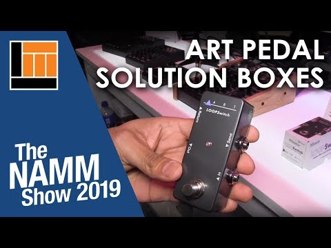 L&M @ NAMM 2019: ART Pedal Solution Boxes