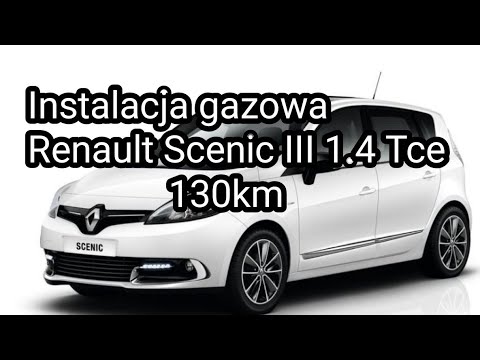 Renault Megane Scenik III 1.4 Tce 130km .  Instalacja gazowa w EkoGas Konin