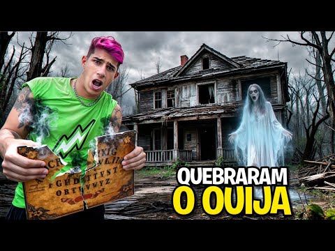 UMA ENTIDADE QUEBROU MEU OUIJA *rua do medo