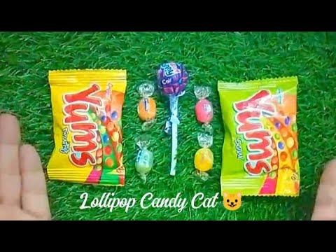 Opening Lollipop & Skittles Candy Packs ~ ASMR #candy #lollipop #skittles