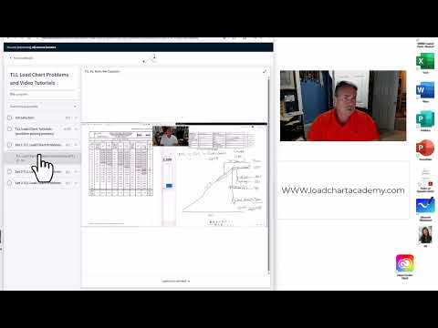 Tll Load Chart Problems And Video Tutorials