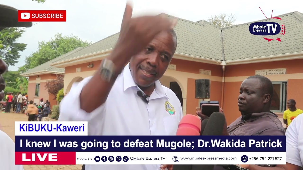 I told Mugole that I was going to defeat him but he didn't listen; Dr. Wakida Patrick