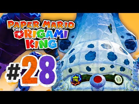 Paper Macho Gooper Blooper Battle - Paper Mario: The Origami King #28