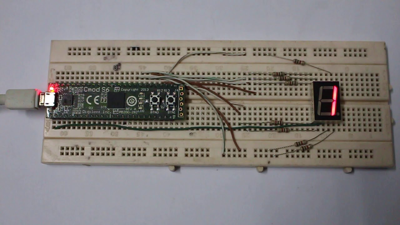 7 Segment Interfacing - Digilent Cmode S6 FPGA Board - element14 Community