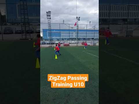 Zigzag Passing Training U10