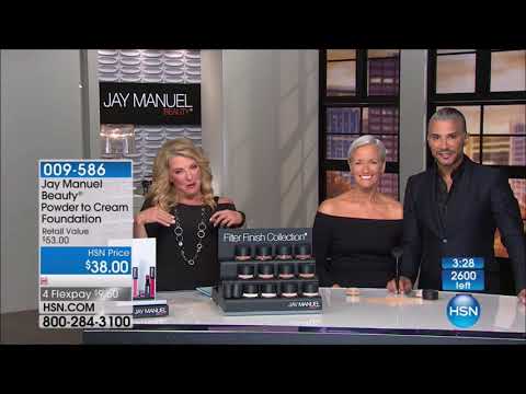 Suzanne Runyan says boobies on HSN with Jay Manuel