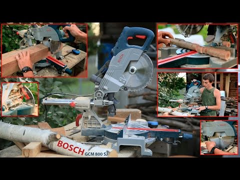 Bosch Stacionarus diskinis pjūklas GCM 800 SJ video