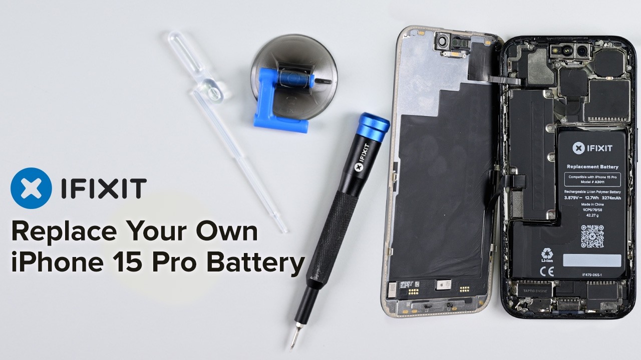 iPhone 15 Pro Battery Replacement (Step-by-Step Guide)