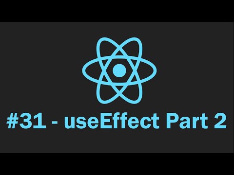 useEffect Part 2 in React