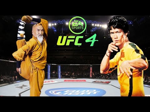 Bruce Lee VS Old Shaolin Monk | EA SPORTS UFC 4