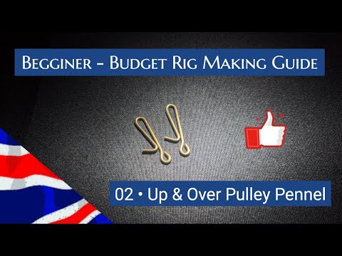 UK Sea Fishing Budget - Beginner Rig Making Guide 02. Up and Over Pulley Pennel Rig