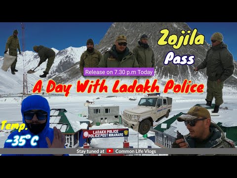 A Day With Ladakh Police in -35°