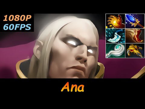 Dota 2 Ana Invoker Pro Top MMR 35/2/9 Ranked Full Gameplay