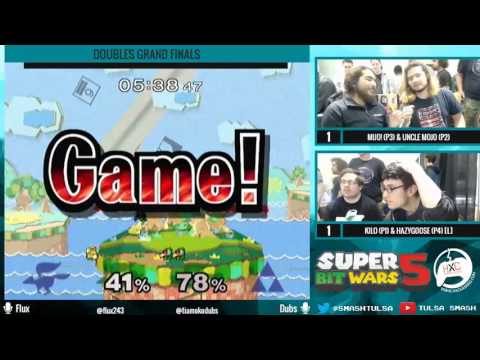 Super Bit Wars 5 - Mijo & Uncle Mojo (Green) vs Kilo & Hazygoose (Blue) - Doubles Grand Finals