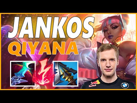 ⚡JANKOS QIYANA JUNGLE GAMEPLAY⚡SEASON 11 LEAGUE OF LEGENDS