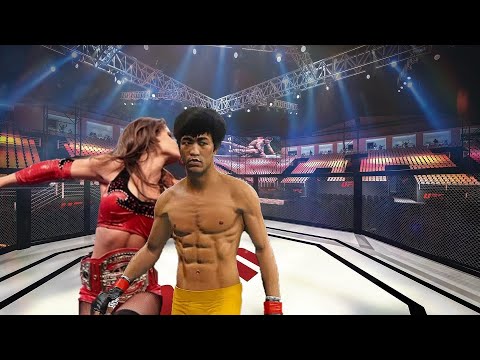 Bruce Lee vs Baby Top ( EA Sports UFC 4 ) wwe mma