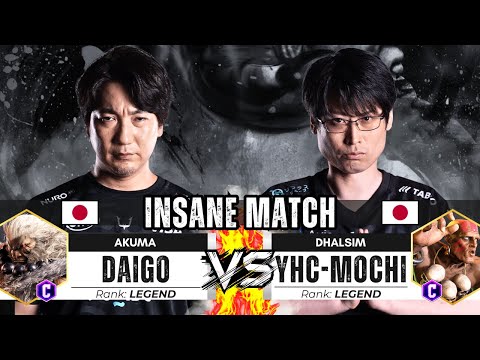 SF6 ▰ DAIGO (Akuma) vs YHC-MOCHI (Dhalsim) ▰ Street Fighter 6