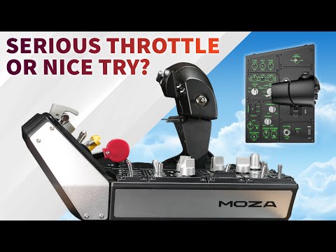 MOZA MTP Throttle & MLTP Panel: Quality Check.