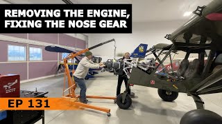 Removing the Lycoming Engine