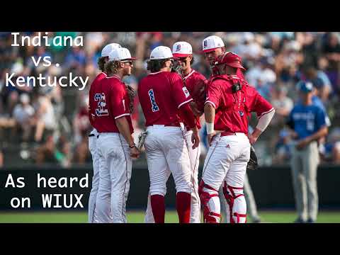 Indiana vs. Kentucky Baseball - NCAA Regional Championship Game 1