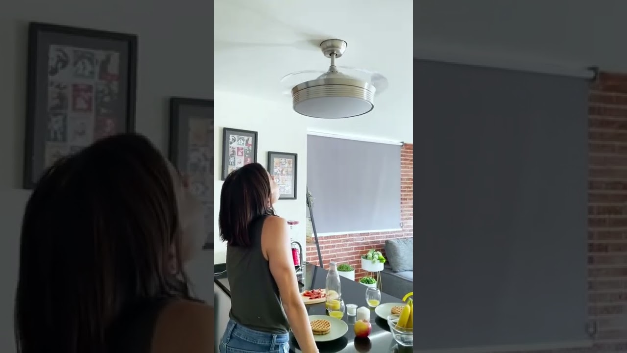 Ventilador que parece lámpara 😍